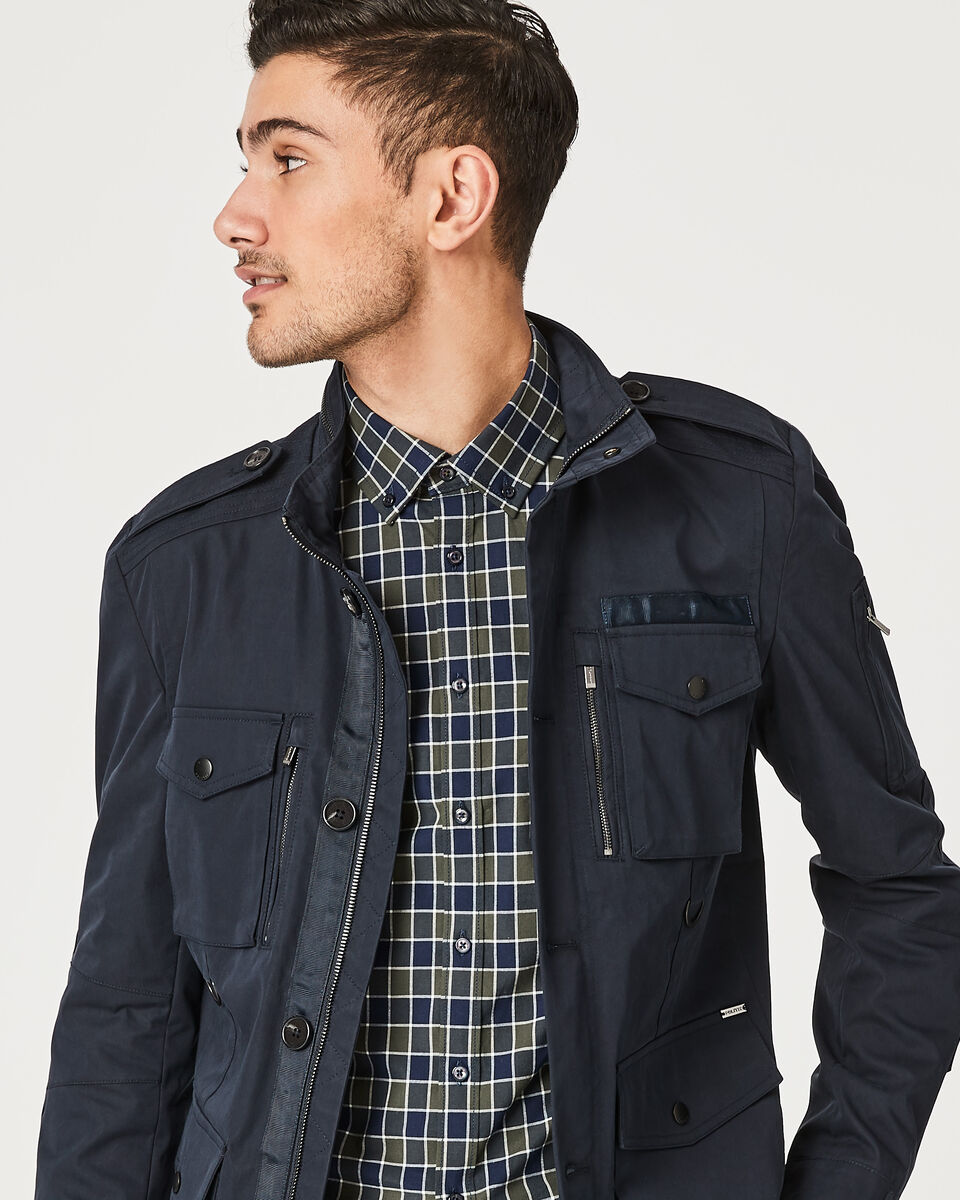 Balmoral Utility Jacket, Dark Navy, hi-res